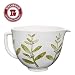 Produktbild KitchenAid 80115 Kipp-Schüssel mit Messmarkierungen und Deckel, 5 Viertel, klar 5 Qt Winterberry Keramik