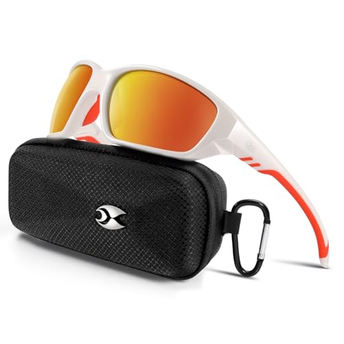 Image of suoso Sports Polarized Sunglasses for Men: Womens UV400 Protection Sun Glasses Wrap Around Goggles for Fishing Driving TR90