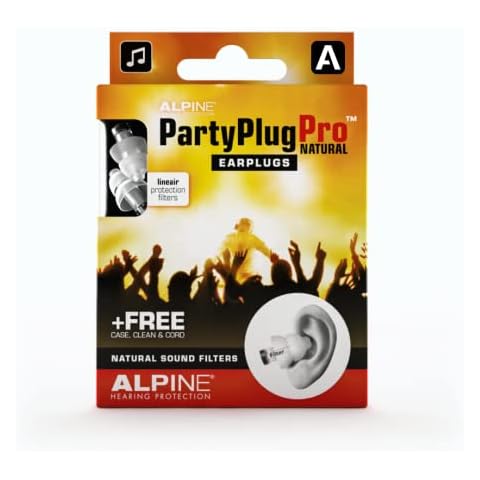 Alpine PartyPlug Tapones para los oídos para Fiestas, festivales de música y conciertos Cover