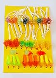 Ideal para pesca con mosca, pesca de invierno, moscas para todas las estaciones