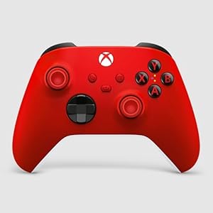 Xbox Wireless Gaming Controller (2025) – Pulse Red – Play on Xbox, Windows, Android, iOS, FireTV Sticks, Smart TVs, VR Headsets