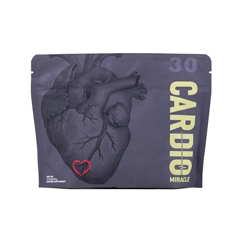 Cardio Miracle - The Complete Nitric Oxide Solution - Nutritional Heart Healthy L-Arginine and Organic Beetroot Drink Mix, 30 Serving Pouch