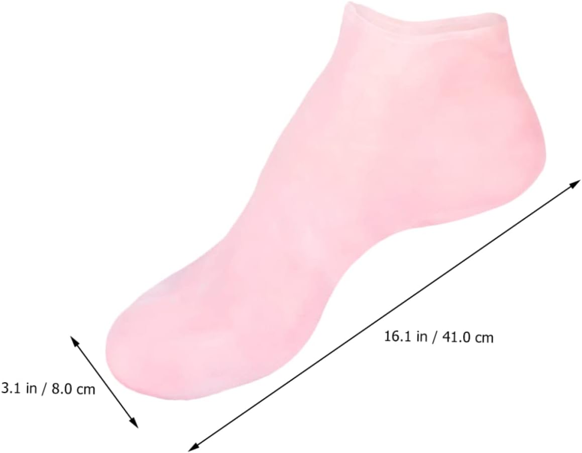 Moisturizing Foot Socks L Size 38-40 for Cracked Skin Repair Nourishing Rejuvenate Socks Skin Protecting Soles for Dry Feet Care