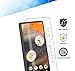RKINC Screen Protector [3-Pack] for Google Pixel 6A, Tempered Glass Film Screen Protector, 0.33mm [LifetimeWarranty][Bubble-Free][Anti-Scratch][Anti-Shatter]