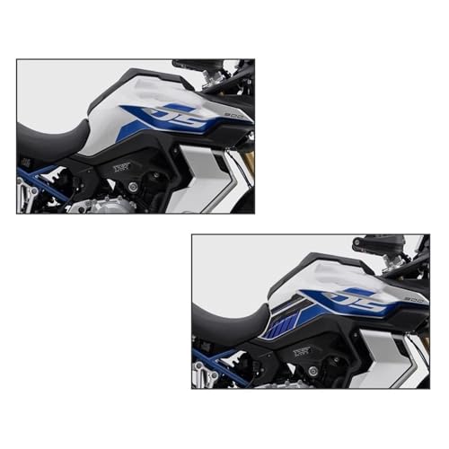 Autocollant réservoir Voge Valico 900DSX 2024 film protection bleu