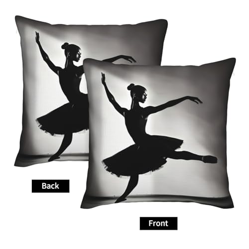 Housse de coussin ballerine EdWal protège et décore lit et canapé