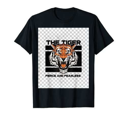 Tigre féroce T-Shirt Cover