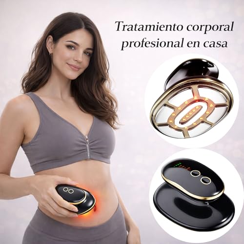 Radiofrecuencia Corporal y Masajeador Anticelulitico Reductor Potente 2026- EMS Electroestimulador Muscular - Luces LED - Tratamiento Anticelulitis y Flacidez para Abdomen,Brazos,Glúteos y Piernas - imagen 5