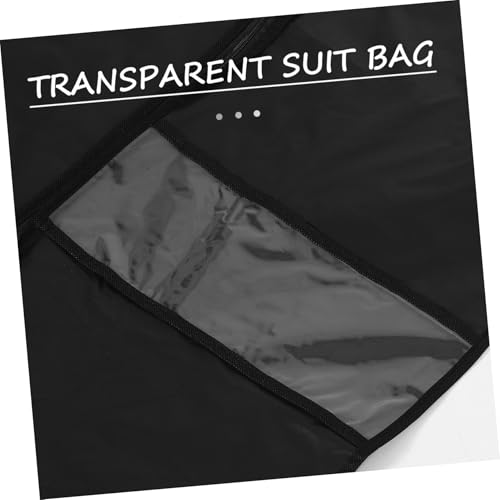 NOLITOY Zipper Garment Bag Hanging Clothes Cover for Coats Jackets and Gowns for Travel and Closet Storage3