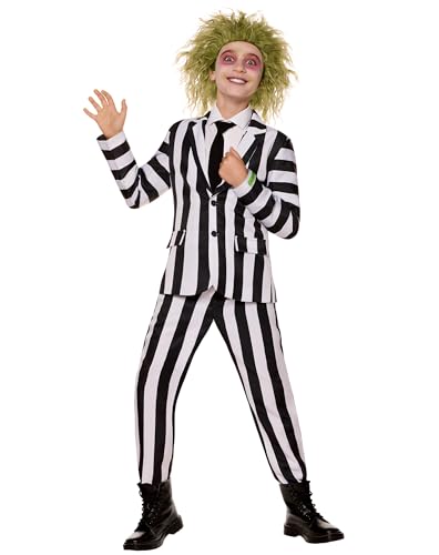 Spirit Halloween Kids Beetlejuice Costume | Officially Licensed | Complete with Accessories