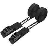 The DORSAL tie down straps features a?áanodized?á1" cam buckle and buckle pads to protect your board. The?ápair comes in a 15ft length and comes with in set of two straps.