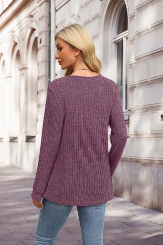 Image of XIEERDUO Sweater for Women Winter Clothing Long Sleeve Shirts Fall Fashion Must Haves Comfiest Airport Outfits Trendy