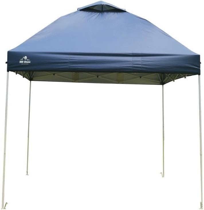 ワンタッチ タープテントUVカットアウトドアキャンプ日除け3M青B