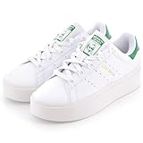 Forro de tela adidas Stan Smith BONEGA W, Sneaker Mujer, FTWR White/FTWR White/Green, 40 EU