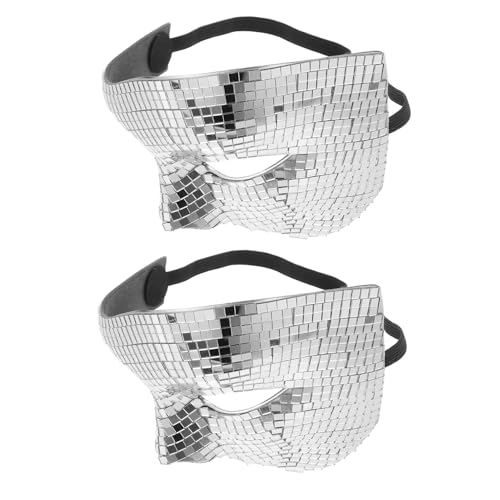 Masques demi-visage à paillettes parfaits pour sublimer vos soirées d'Halloween
