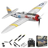 VOLANTEXRC RC Plane for Beginners, 4CH WWII Warbird P-47 Thunderbolt with Aileron, 2.4Ghz RC...