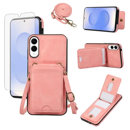 Coque S25 Edge Asuwish rose protection intégrale SXFZKBK anti-rayures robuste