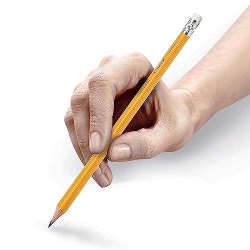 Maped - Essentials Yellow Triangular Graphite #2 Pencils - 12 Pack - Presharpened #TOP4