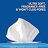 Cetaphil-Gentle-Skin-Cleansing-Cloths-25-Pack-of-2-Fragrance-free-50-Count Cetaphil Face and Body Wipes, Gentle Skin Cleansing Cloths, 50 Count, Twin Pack, for Dry, Sensitive Skin, Flip Top Closure, Great for the Gym, Travel, in the Car, Hypoallergenic, Fragrance Free