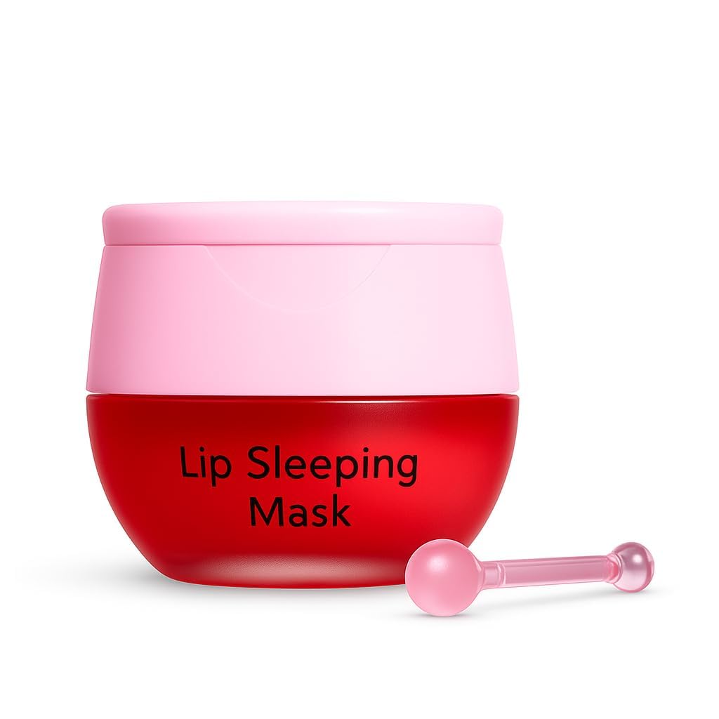 Hydrating Lip Sleeping Mask | Overnight Lip Repair & Moisturizing Lip Balm | Softens Dry & Chapped Lips | Fruit Infused Nourishing Formula | 20g