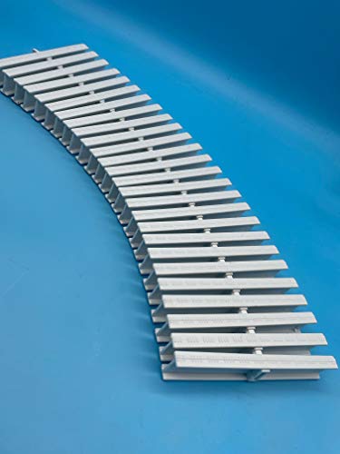 Ifont Rejillas De Piscina Recta Especial Para Recta Medidas Universales 2 Opcines De Ancho 245 Y 195 Mm 195 X 35 Mm 10 Metros - 500 Unidades