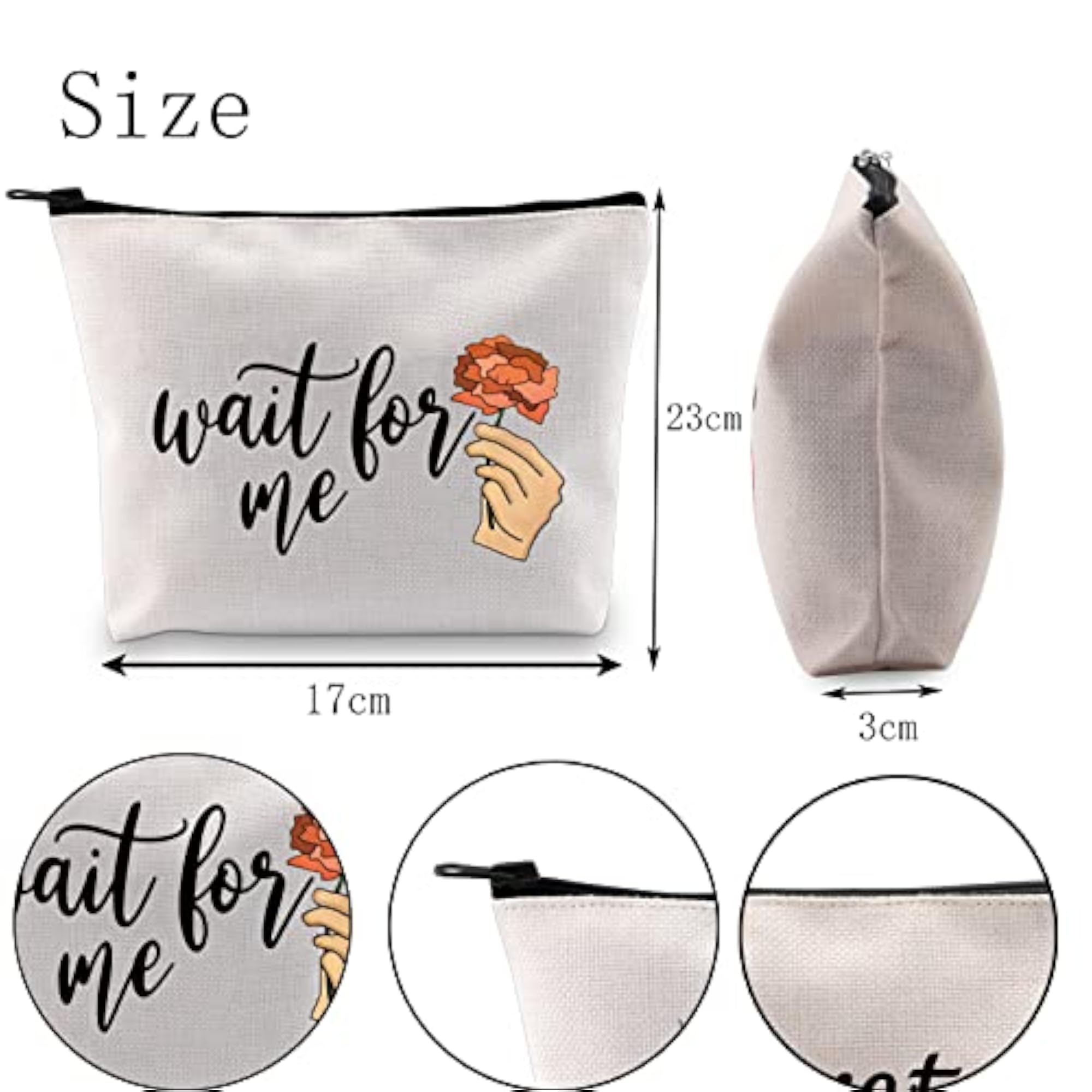Broadway Musicals Inspired Cosmetic Bag