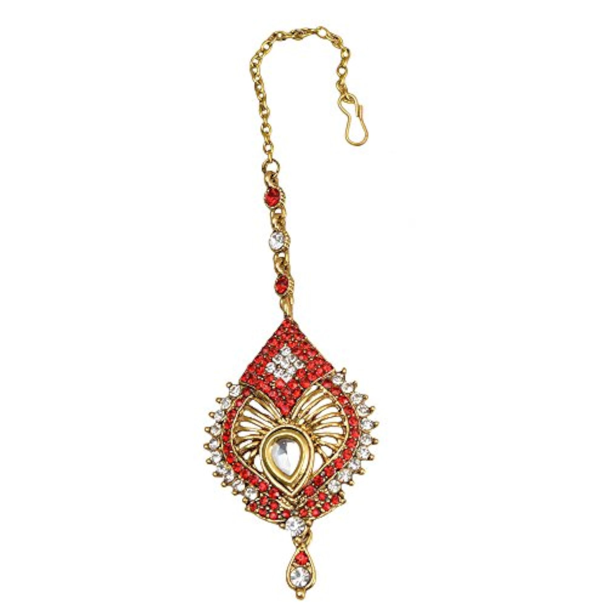 Earring Maang Tika Set - Elegant Indian Jewelry