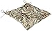 Pillow Perfect Outdoor Tamara Paisley Quartz Wrought Iron Seat Cushion, Set of 2