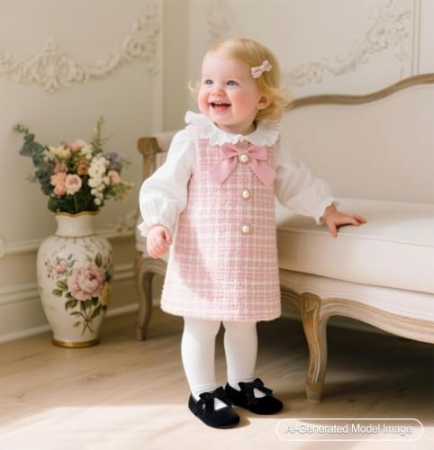 Image of PHIRAMIN Toddler Girl Mary Jane Dress Shoes-Little Girl School Uniform Shoes for Wedding Party