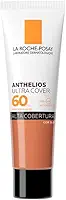 La Roche-Posay, Ultra Cover, Protetor Solar com Cor e Performance de Maquiagem, 12h de cobertura de base em uma única camada, Textura Fluida, Oil free, Toque Seco, FPS60, 30g