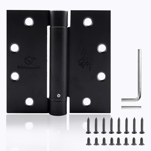 Matte Black Self Closing Door Hinges