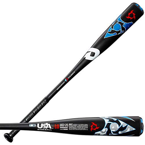DeMarini 2020 Voodoo One Balanced (-9) 2 5/8" USA Baseball Bat, 28"/19 oz