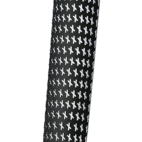 Karma Revolution Black/White Midsize (+1/32") Golf Grips, 25 Piece Bundle #TOP2