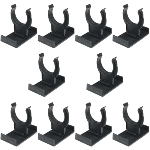 JEYORZY Lot de 10 crochets pour plinthe de cuisine, supports et clips de fixation