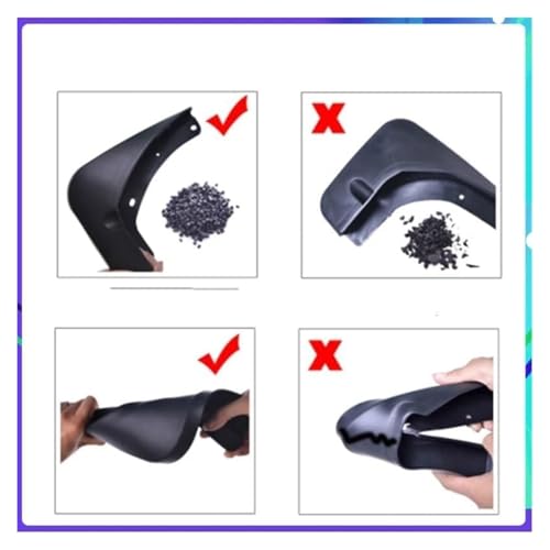 Garde-boue Superb 2 MK2 B6 3T protection bavettes auto 2009-2015