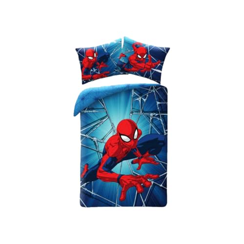 Colecciones de Ropa de Cama Infantil de la Marca Spiderman Modelo Spiderman Dynamic Kinder Bettwäsche (Klein) 100Ã—135 cm, 40Ã—60 cm