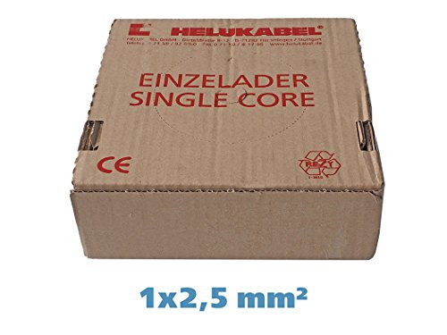 HELUKABEL 29151 Wire Cables H07 V-K Ring 1 x 2.5 mm², Gray, 2,5 mm² - Image 3
