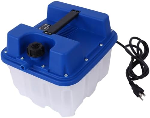 4.5L Power Steamer, Steam Wallpaper Stripper, Wallpaper Steamer, Steam Cleaner for Easy Wallpaper Removal, Lightweight Design, Long Run Time, Blue