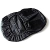 POWERWORKS Weatherproof Deluxe Riding Lawn Mower Seat Cover, Medium, Black