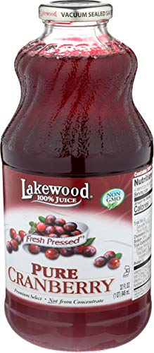 Lakewood, Pure Cranberry Juice, 32 Oz #TOP3