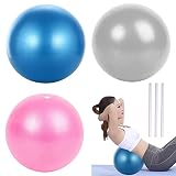 Pelota de Pilates de Yoga, 3 Pcs 25CM Minipelota de Ejercicio, Pilates Pelota Equilibrio, Deportiva Fitness Pelota, Mini Pelota de Pilates Suave Antideslizante, para Entrenamiento de Cuerpo Completo