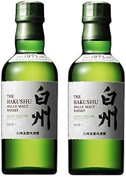 Amazon.co.jp: サントリー シングルモルト 白州 180ml（2本セット
