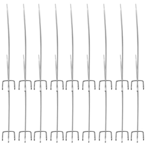 HEMOTON 40 Stück Metall Lochwand Haken Haken Werkzeug Organizer 20 cm