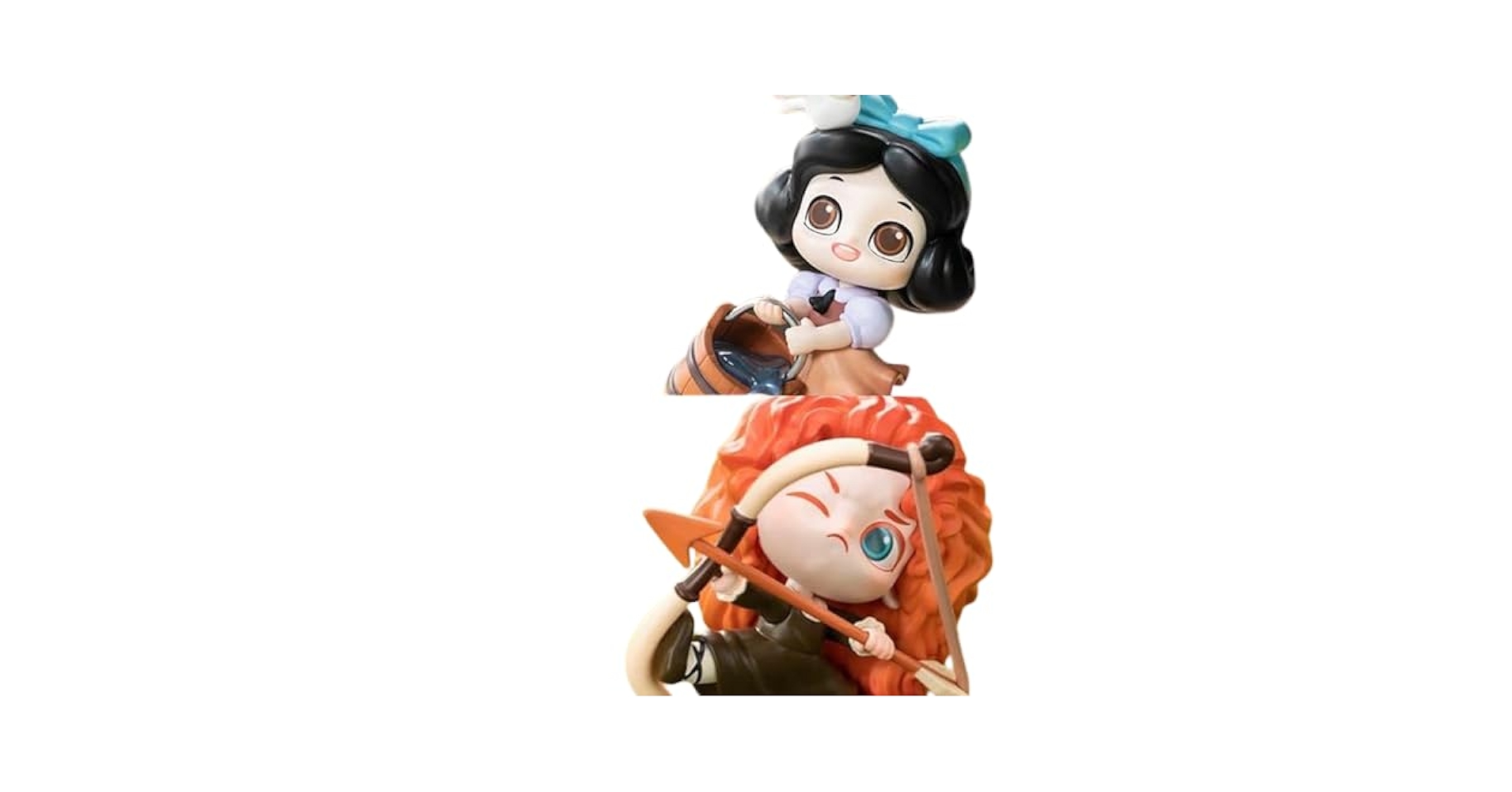 ポップマート　ディズニープリンセス　メリダ　白雪姫　ベル　フィギュア ポップマート ディズニープリンセス メリダ 白雪姫 ベル