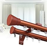 Glissière silencieuse : notre rail de rideau dispose de nano-poulies POM durables, minimisant considérablement le bruit lors du mouvement du rideau. Profitez d'une expérience fluide et sans effort tout en améliorant votre décoration d'intérieur. Parfait pour les salons, les chambres et les cinémas maison, ce design innovant assure une atmosphère tranquille, ce qui en fait un choix idéal pour ceux qui recherchent l'élégance et la fonctionnalité.