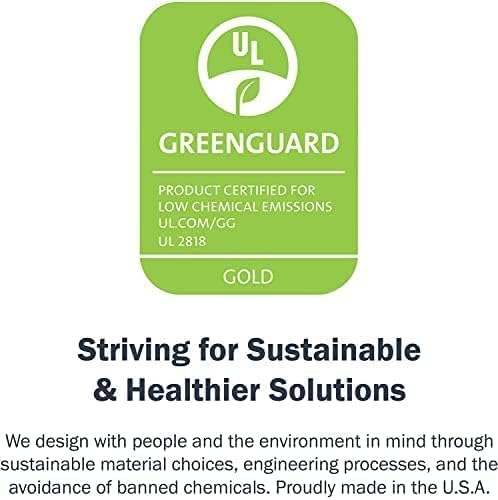 Silla de Oficina Ergonómica Giratoria con Respaldo y Reposac miniatura 6