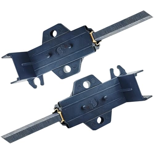 Red or black PA66 Motor Carbon Brush Set Compatible with Whirlpool, Indesit, Wellington, Whirlpool, and Samsung Washing Machines (Red or black, 2 Pcs)