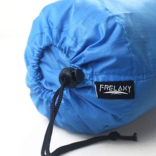 Frelaxy Stuff Sack Set 5-Pack (3L&5L&9L&15L&20L), Ultralight Ditty Bags With Dust Flap For Traveling Hiking Backpacking (Sky Blue&Blue&Navy&Army Green&Black) #TOP4