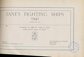 Hardcover Jane's Fighting Ships 1942 Book