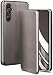Produktbild ONEFLOW Business Case für Samsung Galaxy A55 5G Handyhülle klappbar mit Standfunktion, Klapphülle Flipcase Cover Dünn, PU Leder Hülle mit Kartenfach, 360 Grad Schutzhülle, Taupe